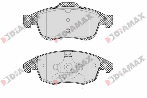 Brake Pad Set, disc brake (N09076)