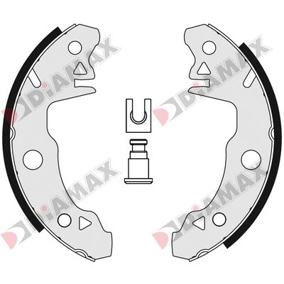 Brake Shoe Set (N01012)