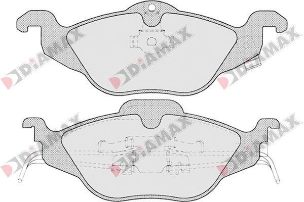 Brake Pad Set, disc brake (N09125)