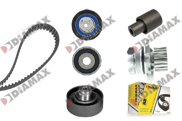 Water Pump & Timing Belt Kit (A6086WP)