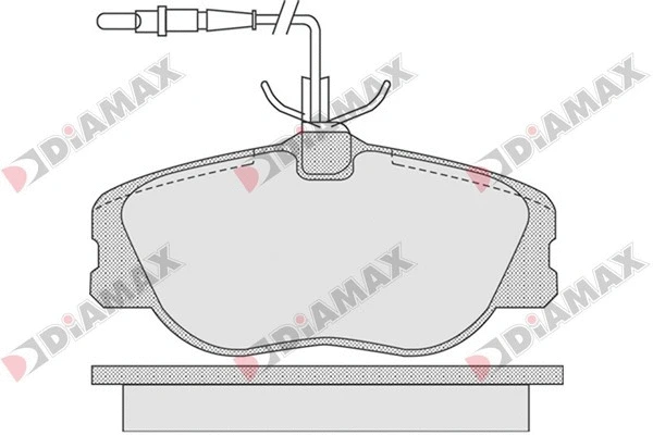 Brake Pad Set, disc brake (N09325)