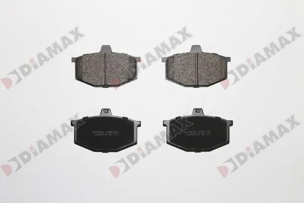 Brake Pad Set, disc brake (N09850)