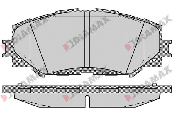 Brake Pad Set, disc brake (N09566)