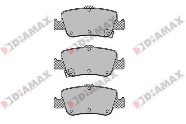 Brake Pad Set, disc brake (N09571)