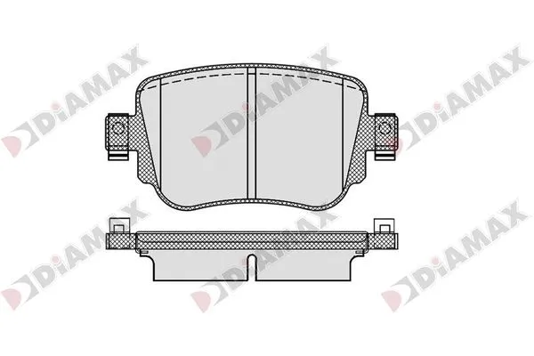 Brake Pad Set, disc brake (N09857)