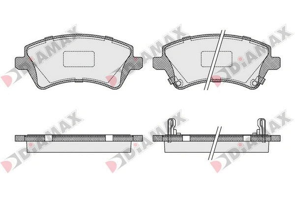 Brake Pad Set, disc brake (N09235)