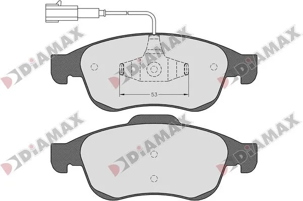 Brake Pad Set, disc brake (N09782)