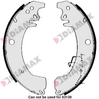 Brake Shoe Set (N01036)