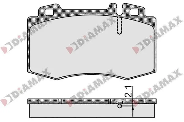 Brake Pad Set, disc brake (N09774)