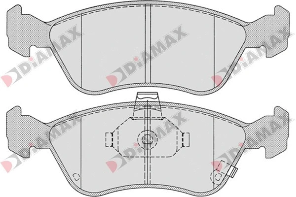 Brake Pad Set, disc brake (N09620)