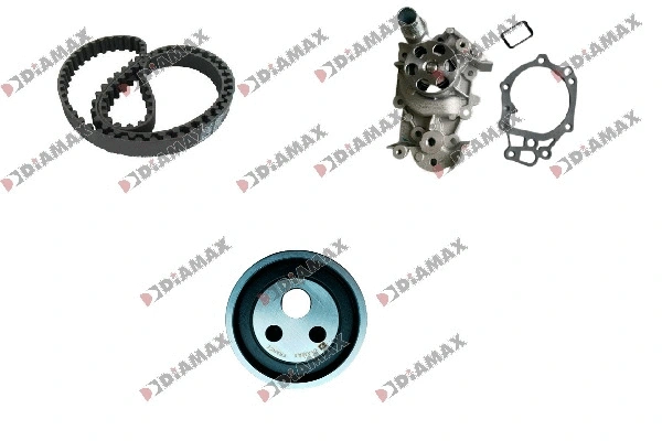Water Pump & Timing Belt Kit (A6054WP)