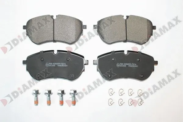 Brake Pad Set, disc brake (N09909)