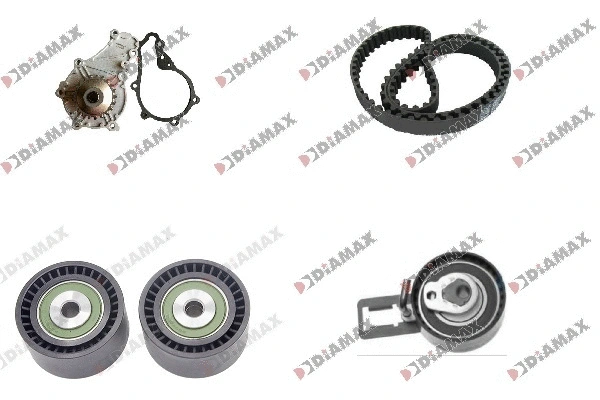 Water Pump & Timing Belt Kit (A6059WP)