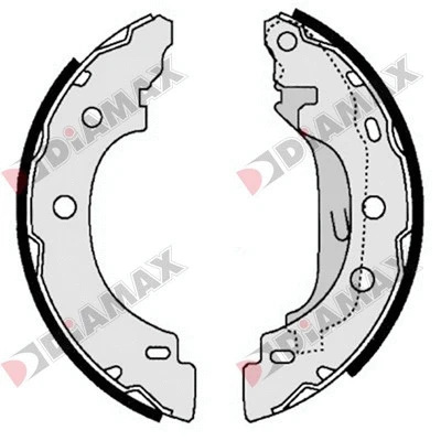 Brake Shoe Set (N01009)