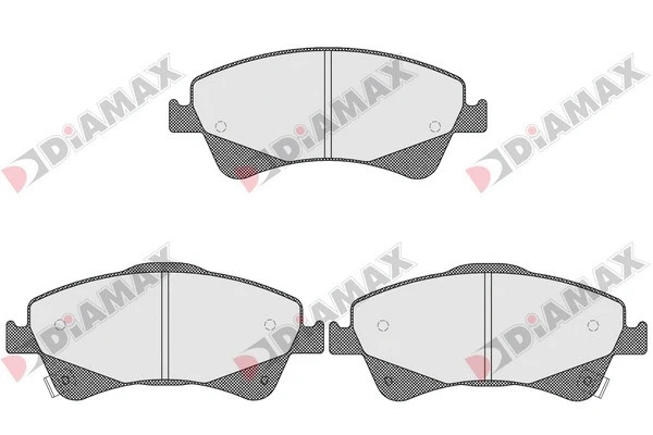 Brake Pad Set, disc brake (N09586)