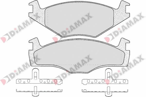 Brake Pad Set, disc brake (N09565)