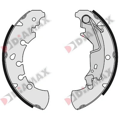 Brake Shoe Set (N01349)