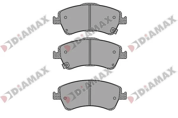Brake Pad Set, disc brake (N09781)