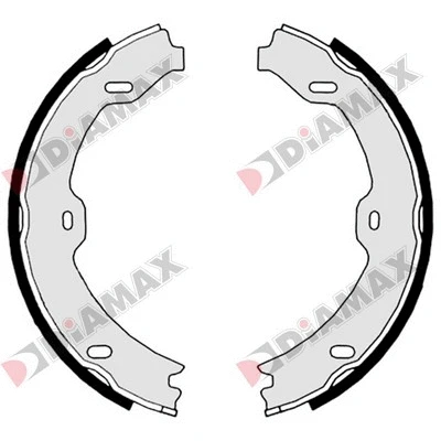 Brake Shoe Set, parking brake (N01345)