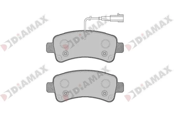 Brake Pad Set, disc brake (N09854)