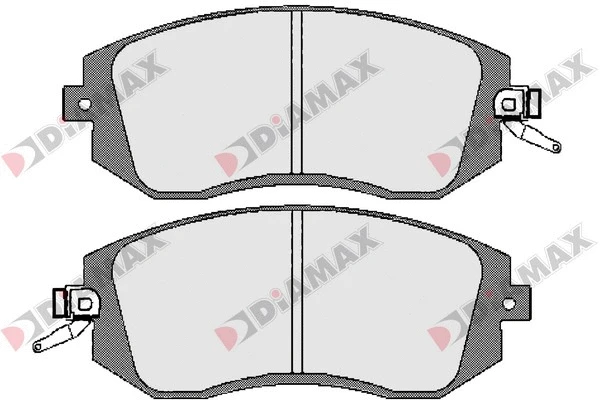 Brake Pad Set, disc brake (N09658)