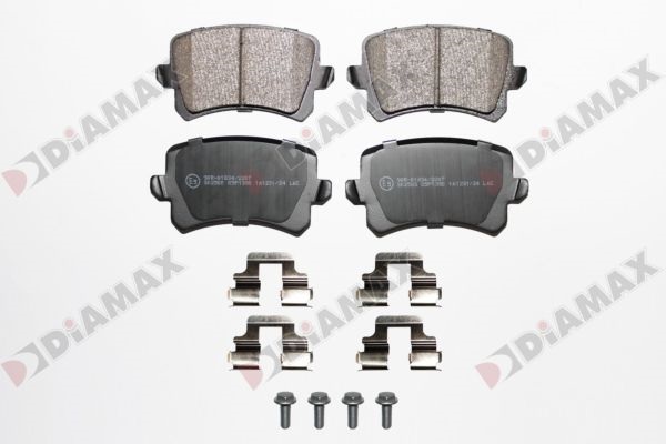Brake Pad Set, disc brake (N09433K)