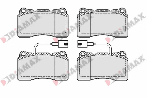 Brake Pad Set, disc brake (N09650)