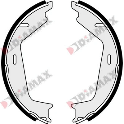 Brake Shoe Set, parking brake (N01320)