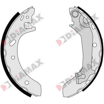 Brake Shoe Set (N01100)
