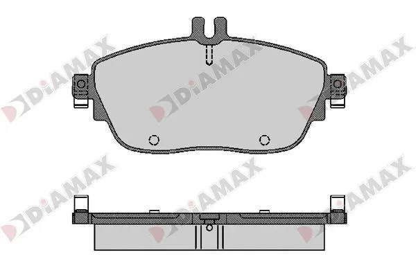 Brake Pad Set, disc brake (N09671)