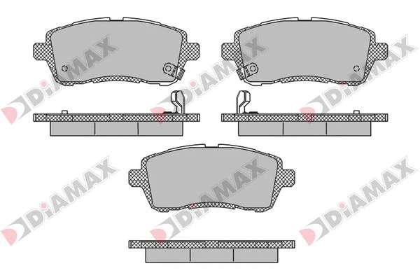 Brake Pad Set, disc brake (N09593)