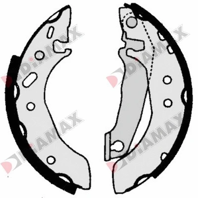 Brake Shoe Set (N01250)
