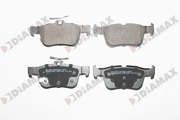 Brake Pad Set, disc brake (N09947)