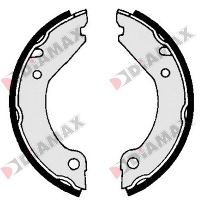 Brake Shoe Set, parking brake (N01213)