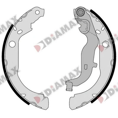 Brake Shoe Set (N01380)