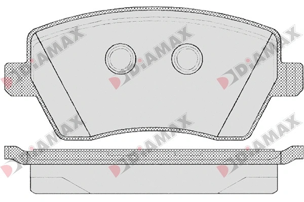 Brake Pad Set, disc brake (N09015)