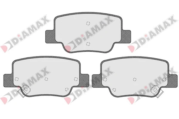 Brake Pad Set, disc brake (N09585)
