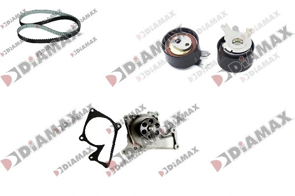 Water Pump & Timing Belt Kit (A6028WP)