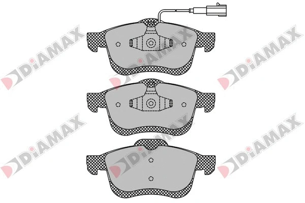 Brake Pad Set, disc brake (N09182)