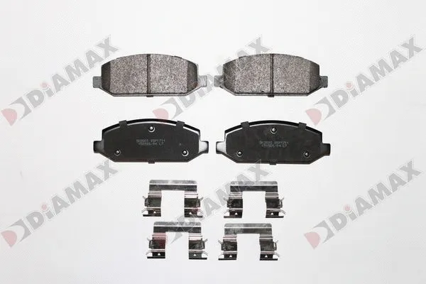 Brake Pad Set, disc brake (N09851)