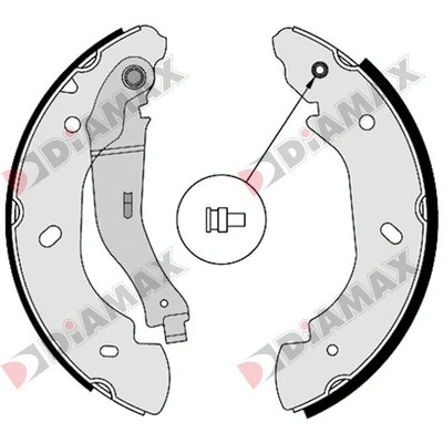 Brake Shoe Set (N01329)