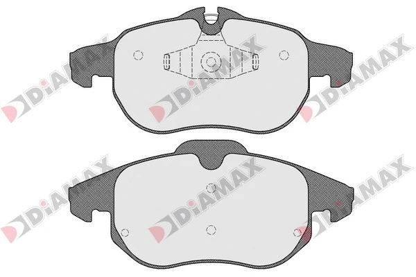 Brake Pad Set, disc brake (N09478)