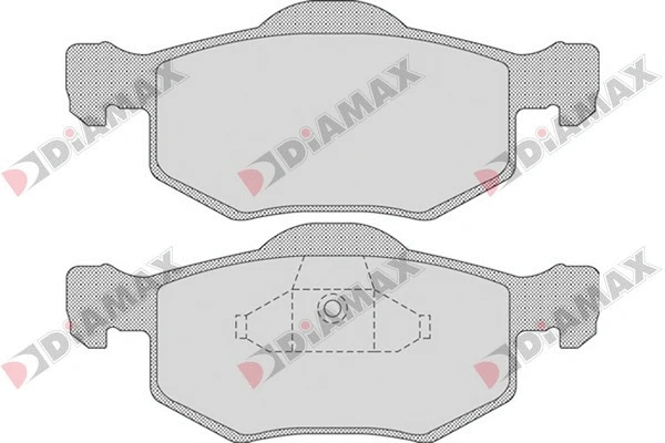 Brake Pad Set, disc brake (N09320)