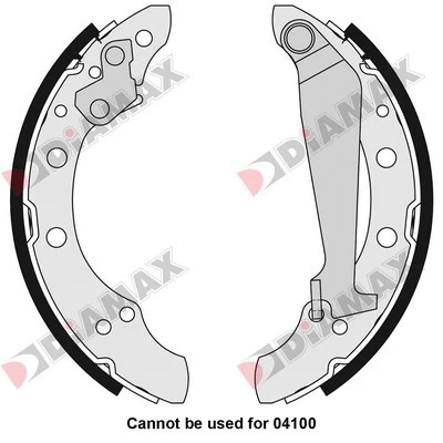 Brake Shoe Set (N01073)