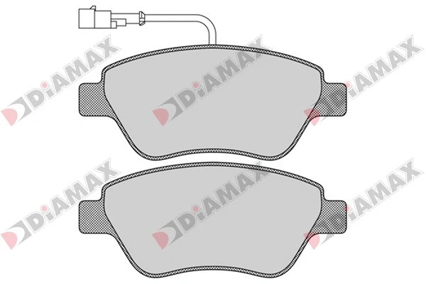 Brake Pad Set, disc brake (N09389)