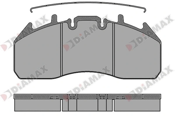 Brake Pad Set, disc brake (N09030)