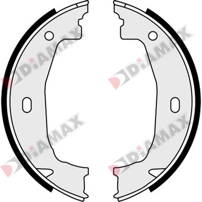 Brake Shoe Set, parking brake (N01310)
