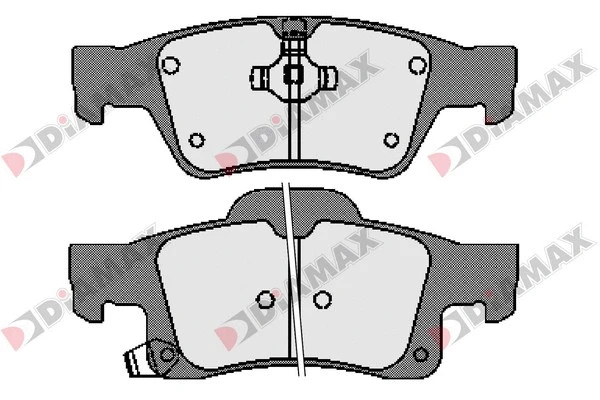 Brake Pad Set, disc brake (N09600)