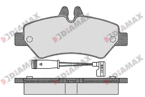 Brake Pad Set, disc brake (N09134)