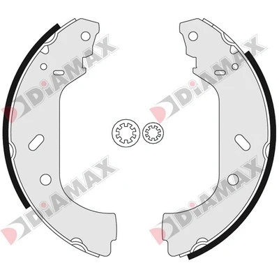 Brake Shoe Set (N01034)